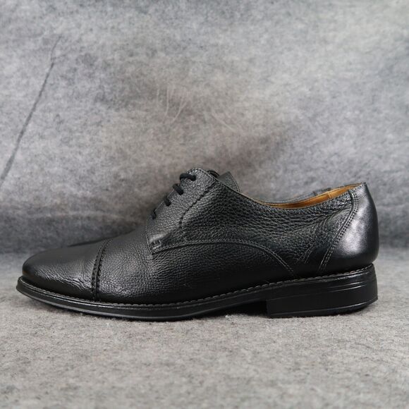 Sandro Moscoloni Shoes Mens 13 Oxford Gary Lace Up Derby Leather Black Classic main image 5